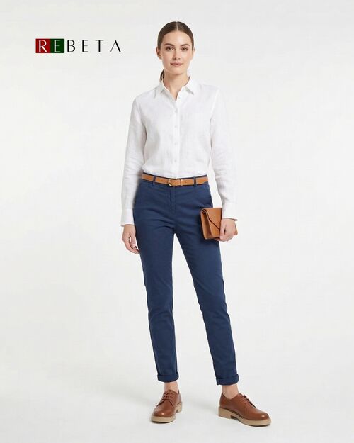 REBETA Deri Kadın Ayakkabı Taba