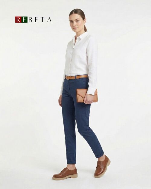 REBETA Deri Kadın Ayakkabı Taba