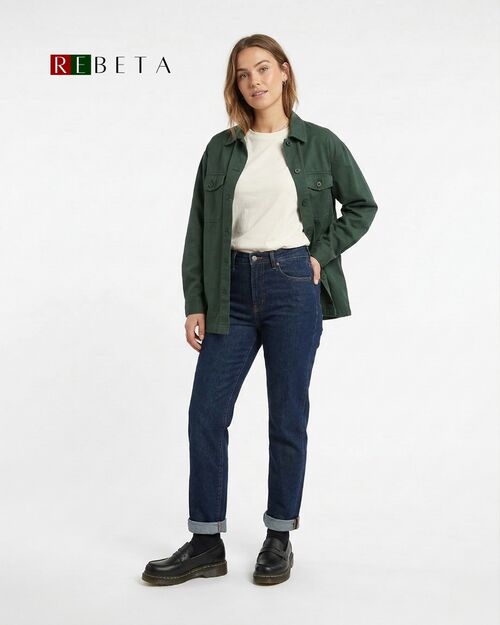 REBETA Deri Kadın Siyah Loafer Ayakkabı