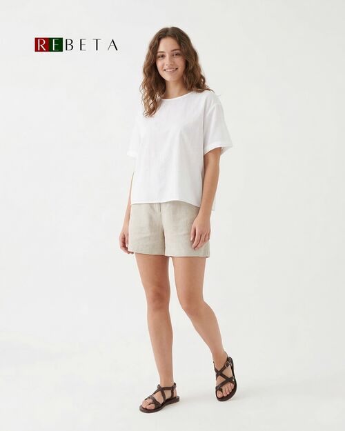 REBETA Deri Kösele Kadın Çapraz Bantlı Kahve Sandalet