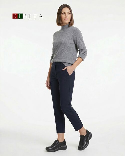 REBETA Deri Kadın Yüksek Tabanlı Siyah Ayakkabı