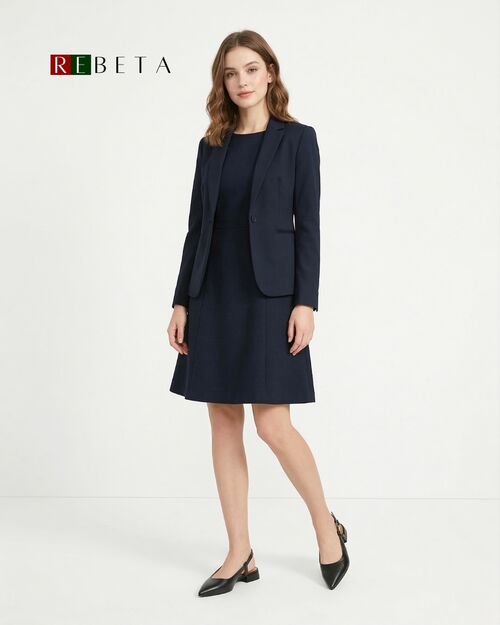 REBETA Deri Kadın Siyah Topuklu Sandalet