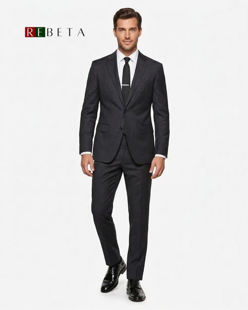 REBETA Business Harlem Siyah Erkek Ayakkabı