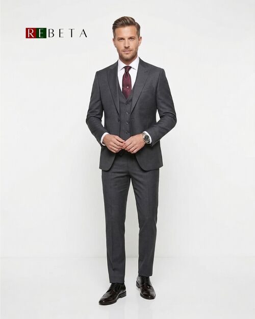 REBETA Business Harlem Bordo Erkek Ayakkabı