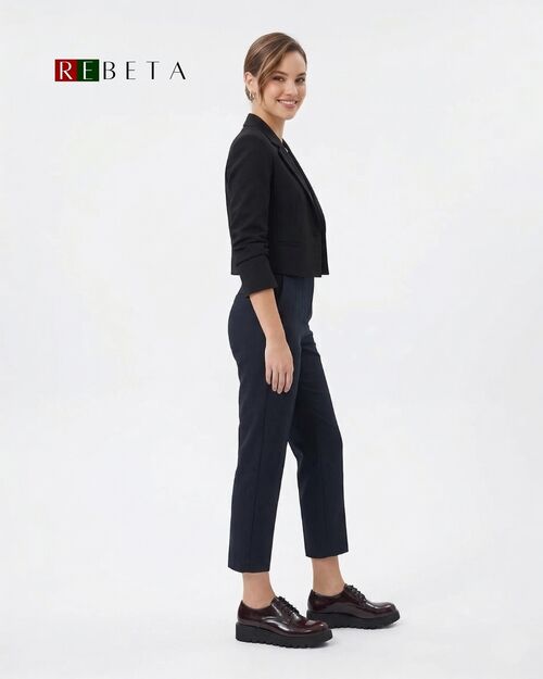 REBETA Deri Kadın Ayakkabı Bordo Açma