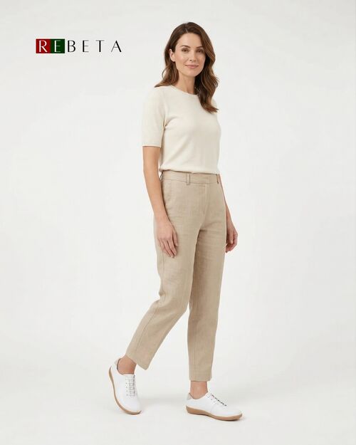 REBETA Deri Kadın Ayakkabı Beyaz