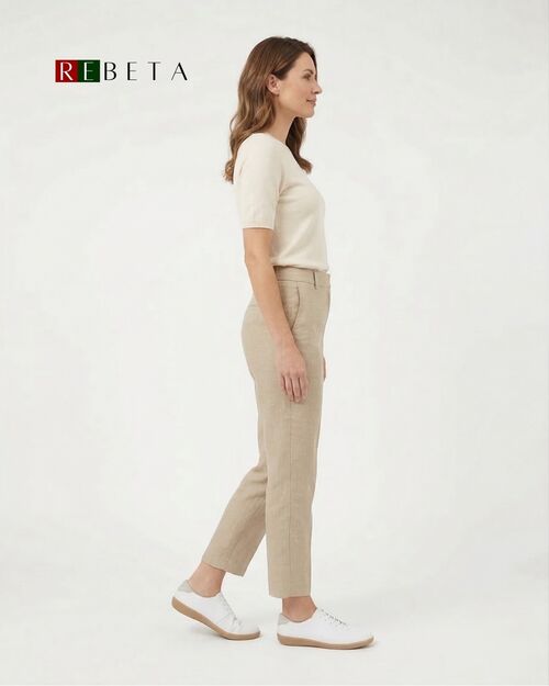 REBETA Deri Kadın Ayakkabı Beyaz