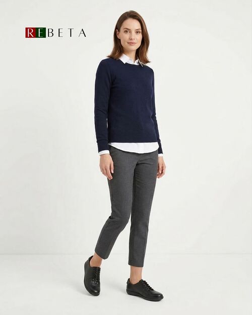 REBETA Deri Kadın Ayakkabı Siyah