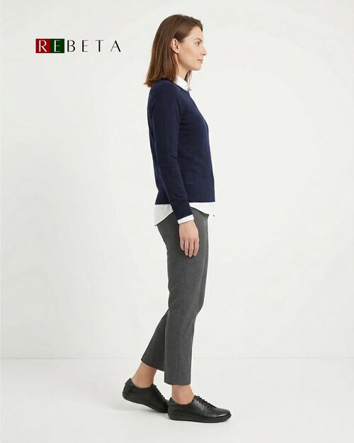 REBETA Deri Kadın Ayakkabı Siyah