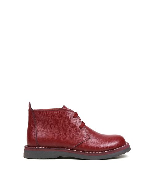 REBETA Deri Kadın Bordo Bot