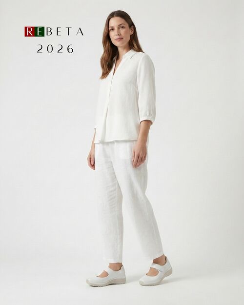 REBETA Deri Kadın Yüksek Tabanlı Beyaz Ayakkabı