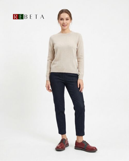 REBETA Deri Kadın Yeşil Kombin Ayakkabı