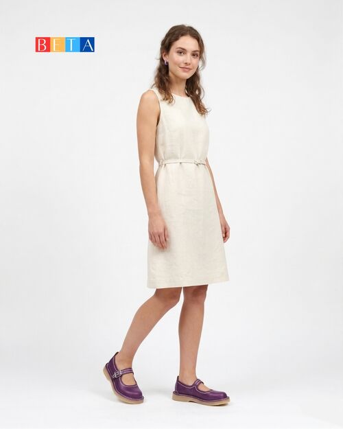 BETA Life Kadın Deri Mor Ayakkabı