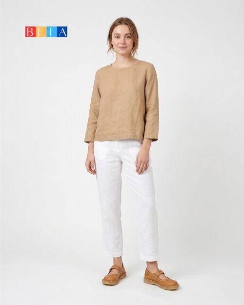 BETA Life Kadın Deri Taba Ayakkabı