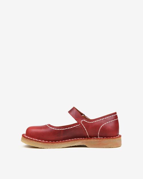 BETA Life Kadın Deri Kırmızı Ayakkabı