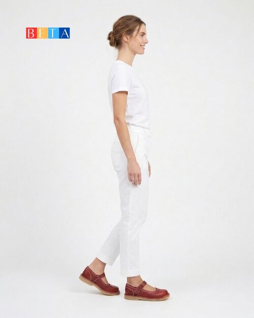 BETA Life Kadın Deri Kırmızı Ayakkabı