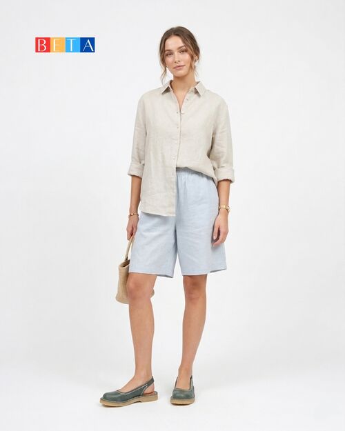 BETA Life Kadın Deri Yeşil Sandalet