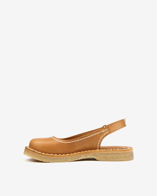 BETA Life Kadın Deri Taba Sandalet