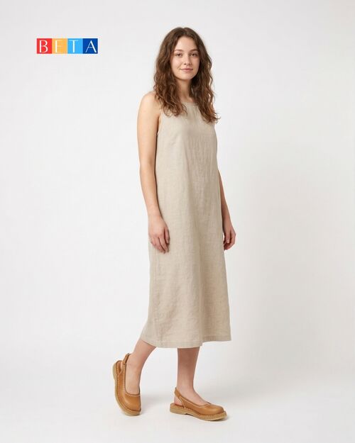 BETA Life Kadın Deri Taba Sandalet