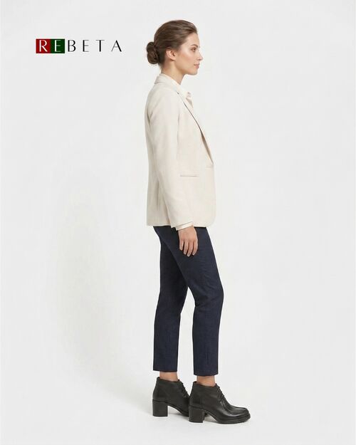 REBETA Deri Kadın Yüksek Tabanlı Siyah Bot