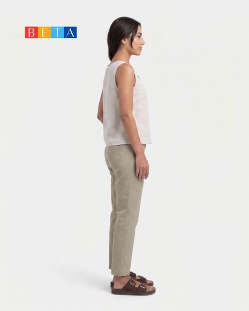 BETA Comfort Kadın Toka Detaylı Kahve Süet Terlik