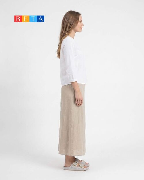 BETA Comfort Kadın Toka Detaylı Buz Beyazı Süet Terlik