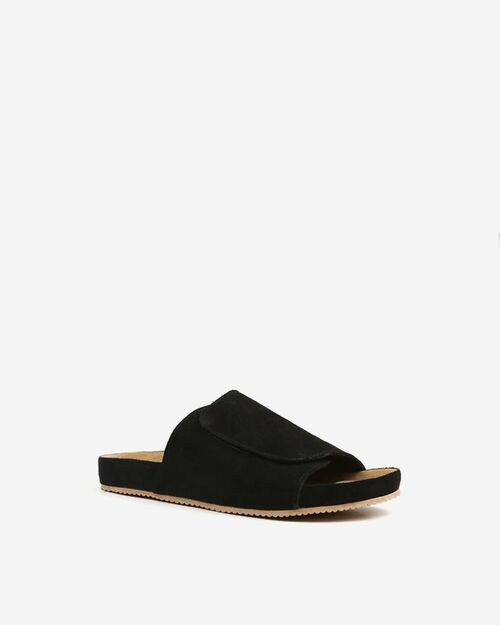 BETA Comfort Erkek Siyah Süet Terlik