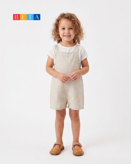BETA Kids Deri Kız Çocuk Üsten Bantlı Taba Ayakkabı