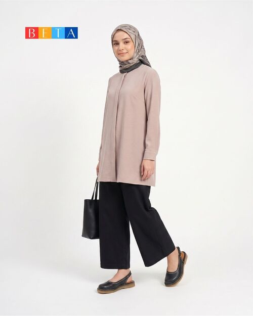BETA Life Kadın Deri Siyah Sandalet