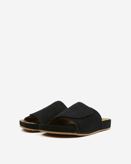BETA Comfort Erkek Siyah Süet Terlik