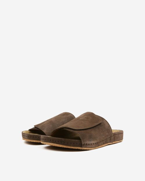 BETA Comfort Erkek Kahve Rengi Süet Terlik