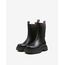 REBETA Deri Kadın Bot Siyah