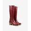REBETA Deri Kadın Topuklu Koyu Kırmızı Çizme REBETA Deri Kadın Topuklu Koyu Kırmızı Çizme