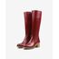REBETA Deri Kadın Topuklu Koyu Kırmızı Çizme REBETA Deri Kadın Topuklu Koyu Kırmızı Çizme