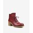 REBETA Deri Kadın Bot Bordo