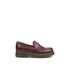 REBETA Deri Kadın Bordo Loafer Ayakkabı