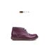 REBETA Deri Kadın Mor Bot